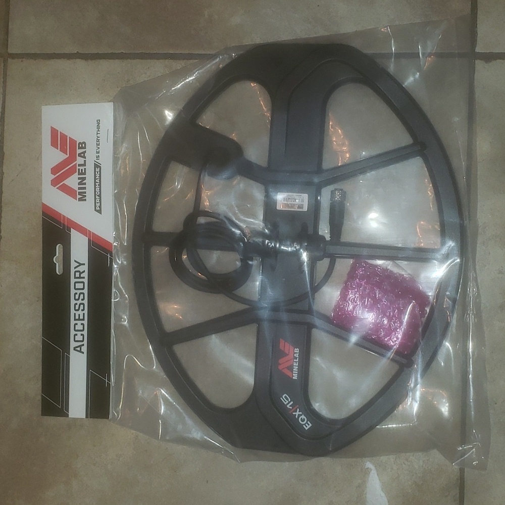 Minelab 15 inch coil for metal detector